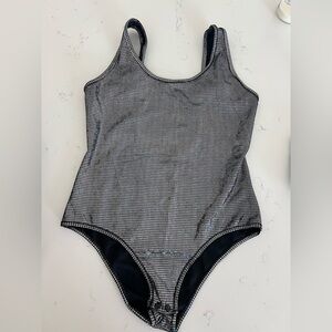 Zumba Fitness Black and White Kids Bodysuit